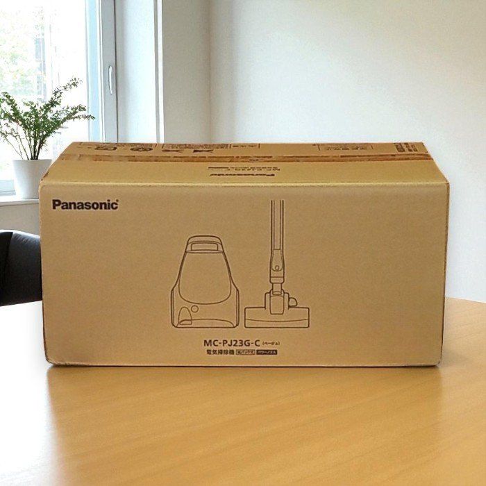 パナソニック 掃除機 紙パック式 MC-PJ23G-C ベージュ パナソニック MC