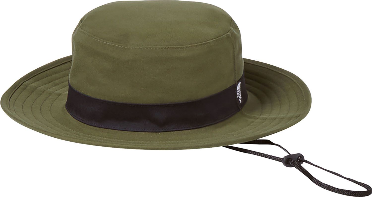 ザ ノース フェイス THE NORTH FACE アウトドア ゴアテックスハット GORE-TEX HAT 帽子 メンズ レディース 防水透湿素材 トレッキング 防水 シームシーリング加工 野外フェス 雨の日 NN02304 OK オリーブ×ブラック