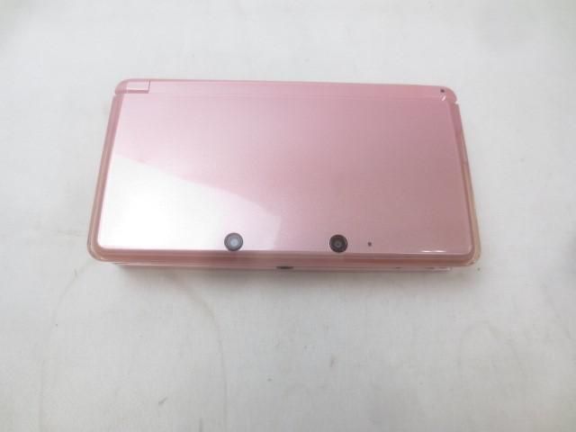 ゲーム ニンテンドー3DS 本体 CTR-001 ミスティピンク 動作品 タッチペン付き