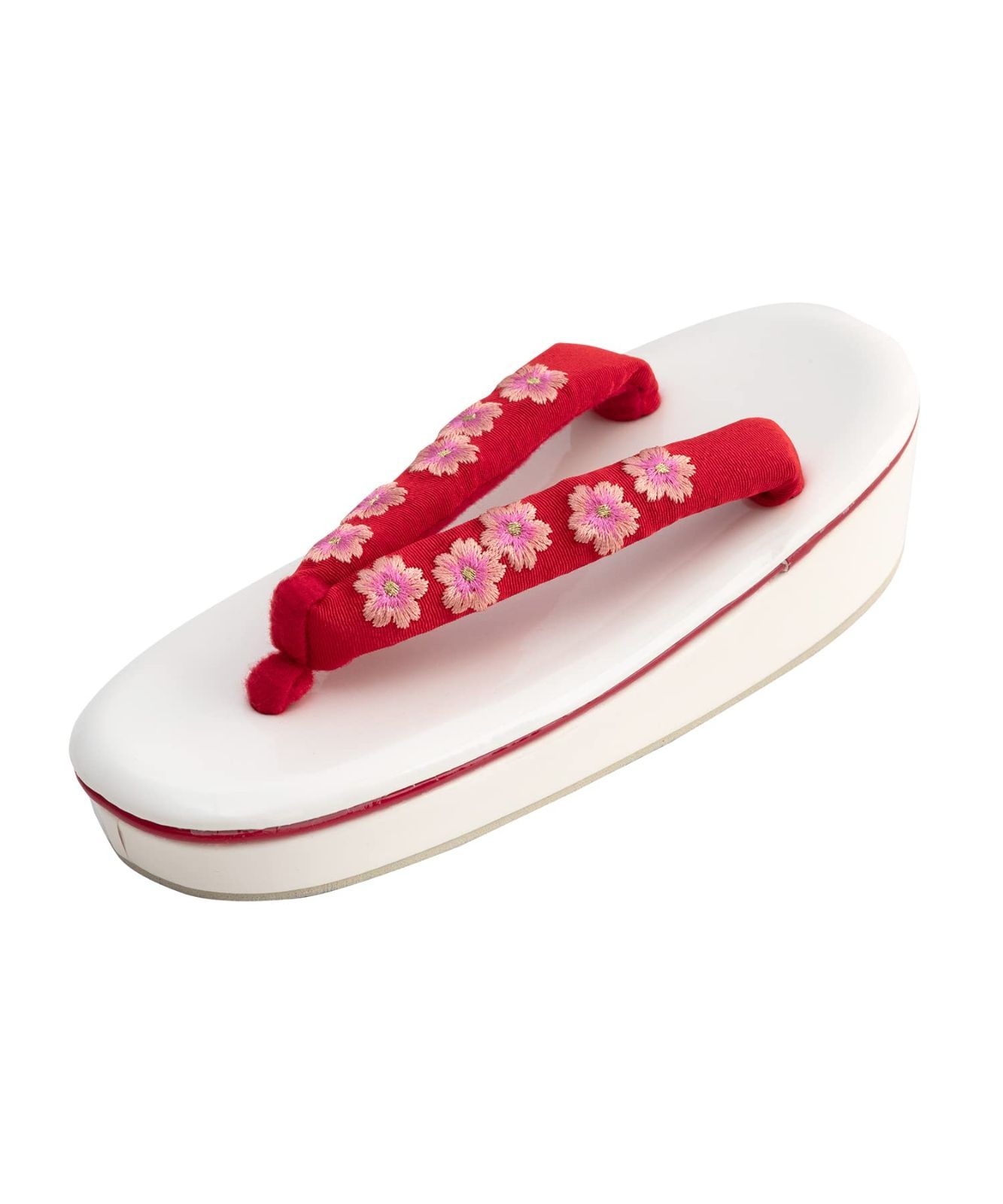 子供用 高級草履(21cm)草履 子供用 七五三 女の子用 7歳 赤