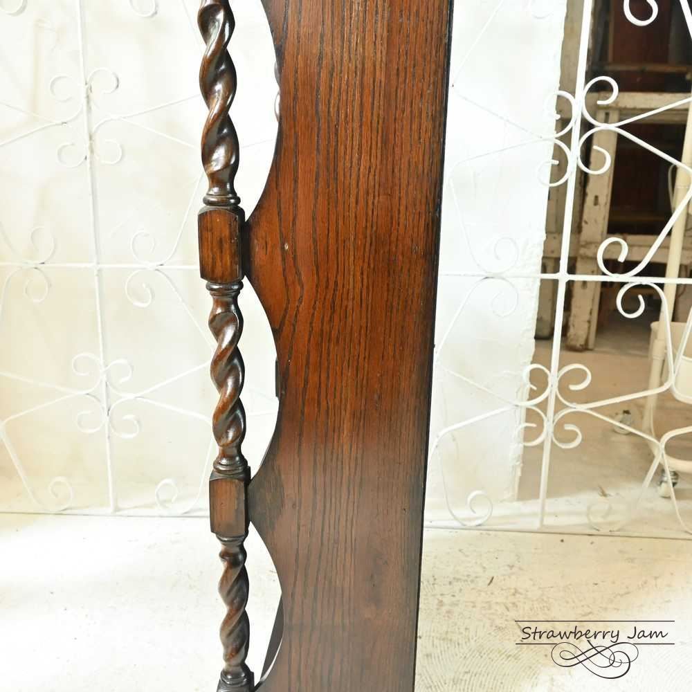 L3705-283 英国アンティーク ブックスタンド 本棚 収納 飾り棚 オーク L3705-283 英国アンティーク ブックスタンド 本棚 収納 飾り棚 オーク