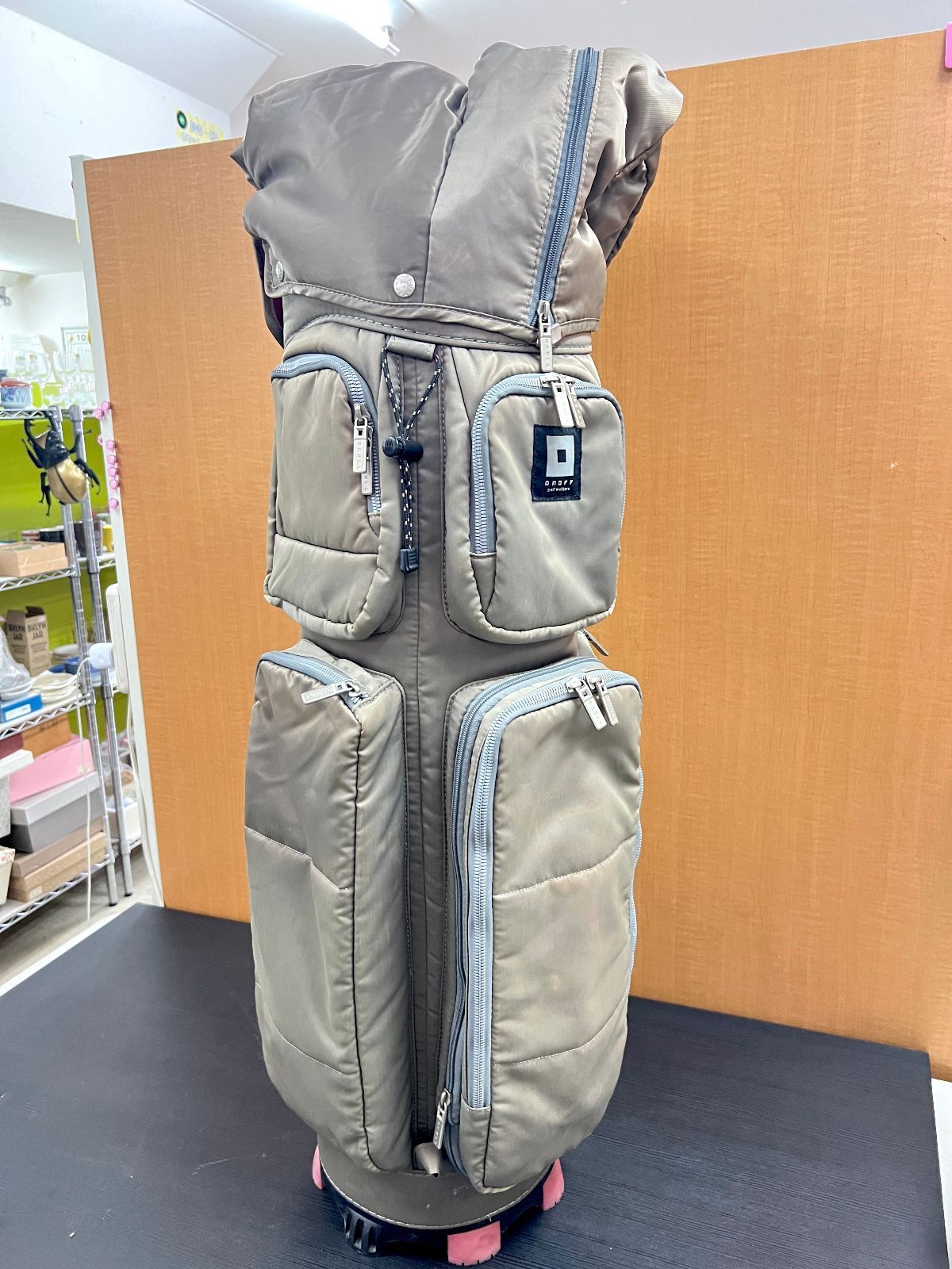 中古 オノフ ONOFF キャディバッグ ゴルフバック 送料込み