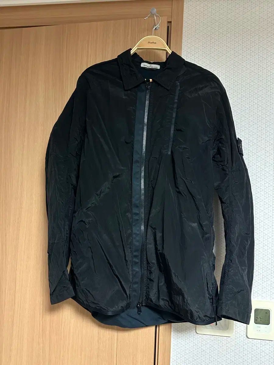 STONE ISLAND ストーンアイランド ナイロンメタル オーバーサイズシャツ 18FW