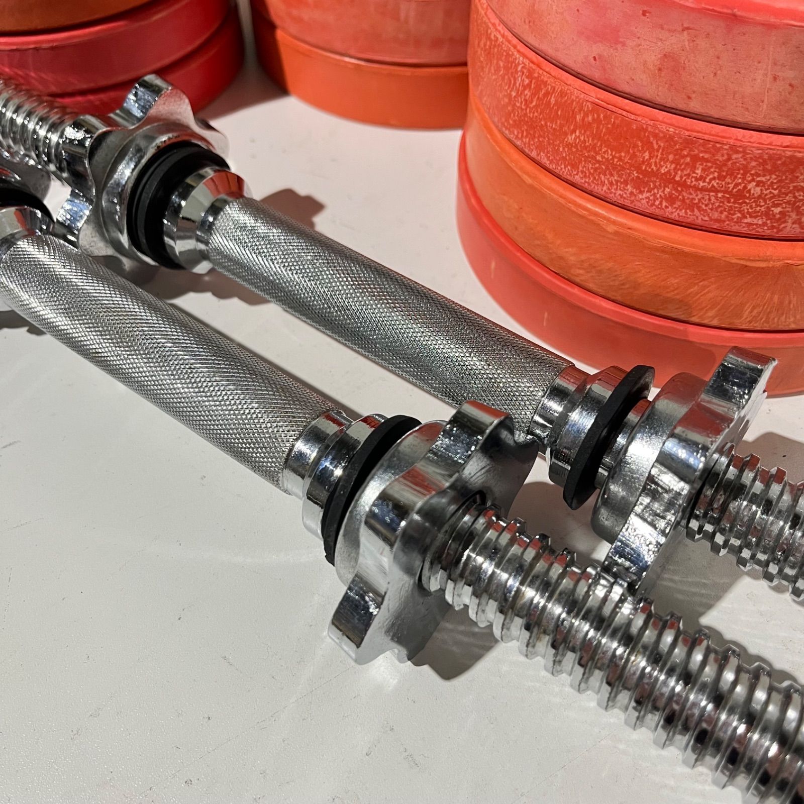 山善 - YAMAZENダンベル15kg×2個　212【Bランク】 YAMAZENダンベル15kg×2個 212【Bランク】