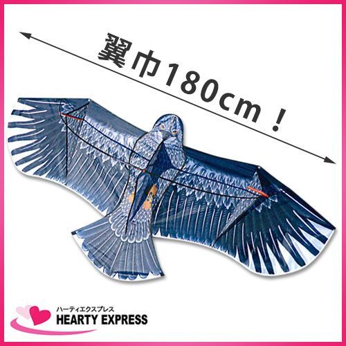 カイト鷹 KD-180 翼巾180cm 鳥追い 防鳥 防獣 たか タカ 鳥類被害 対策 畑 田んぼ 果樹園