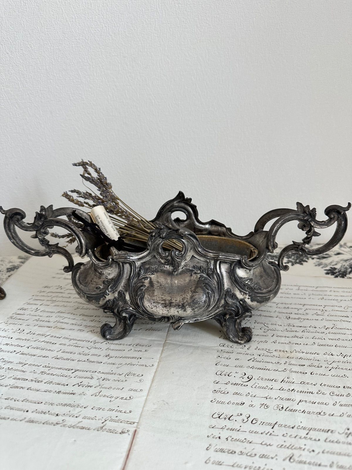 19世紀 フランスアンティーク ナポレオン三世 ジャルディニエール