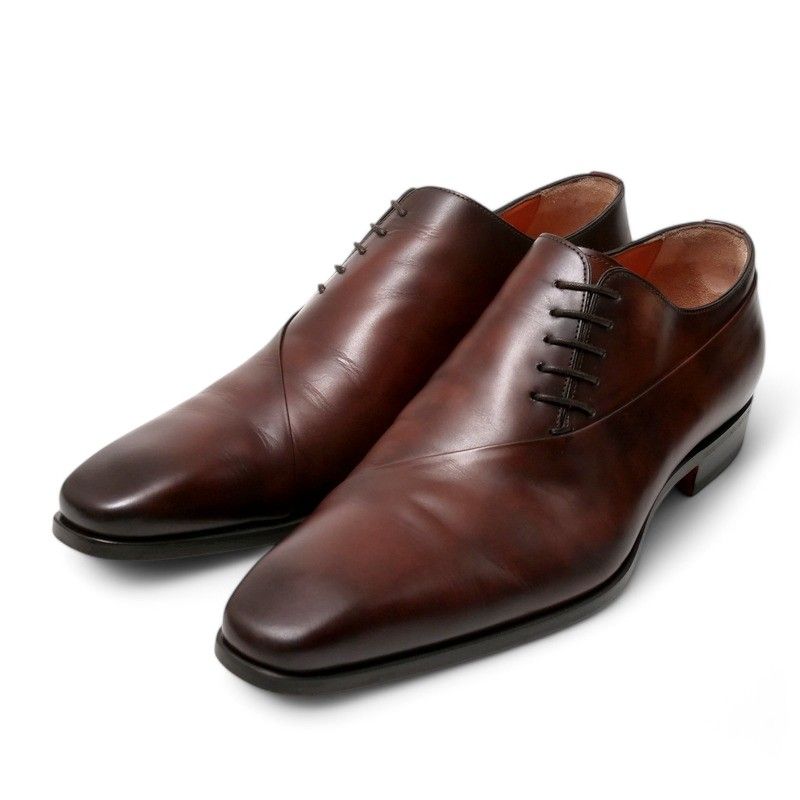 SANTONI サントーニ サイドレース 革靴 ビジネスシューズ 8