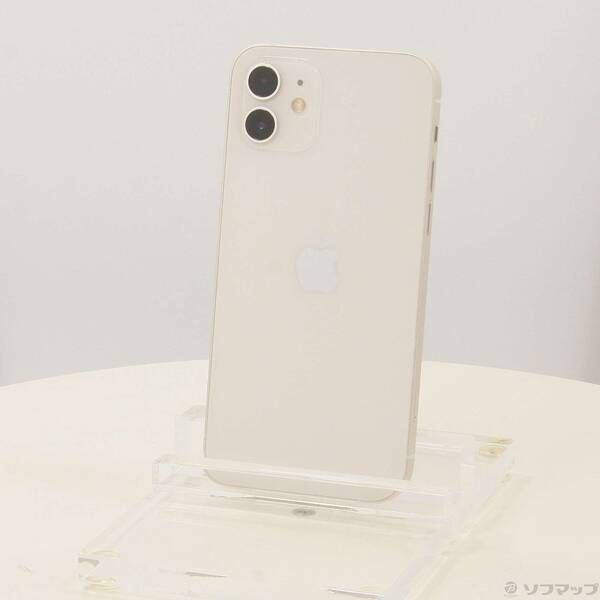 中古品〕 iPhone12 128GB ホワイト MGHV3J／A SIMフリー【262】 こちら
