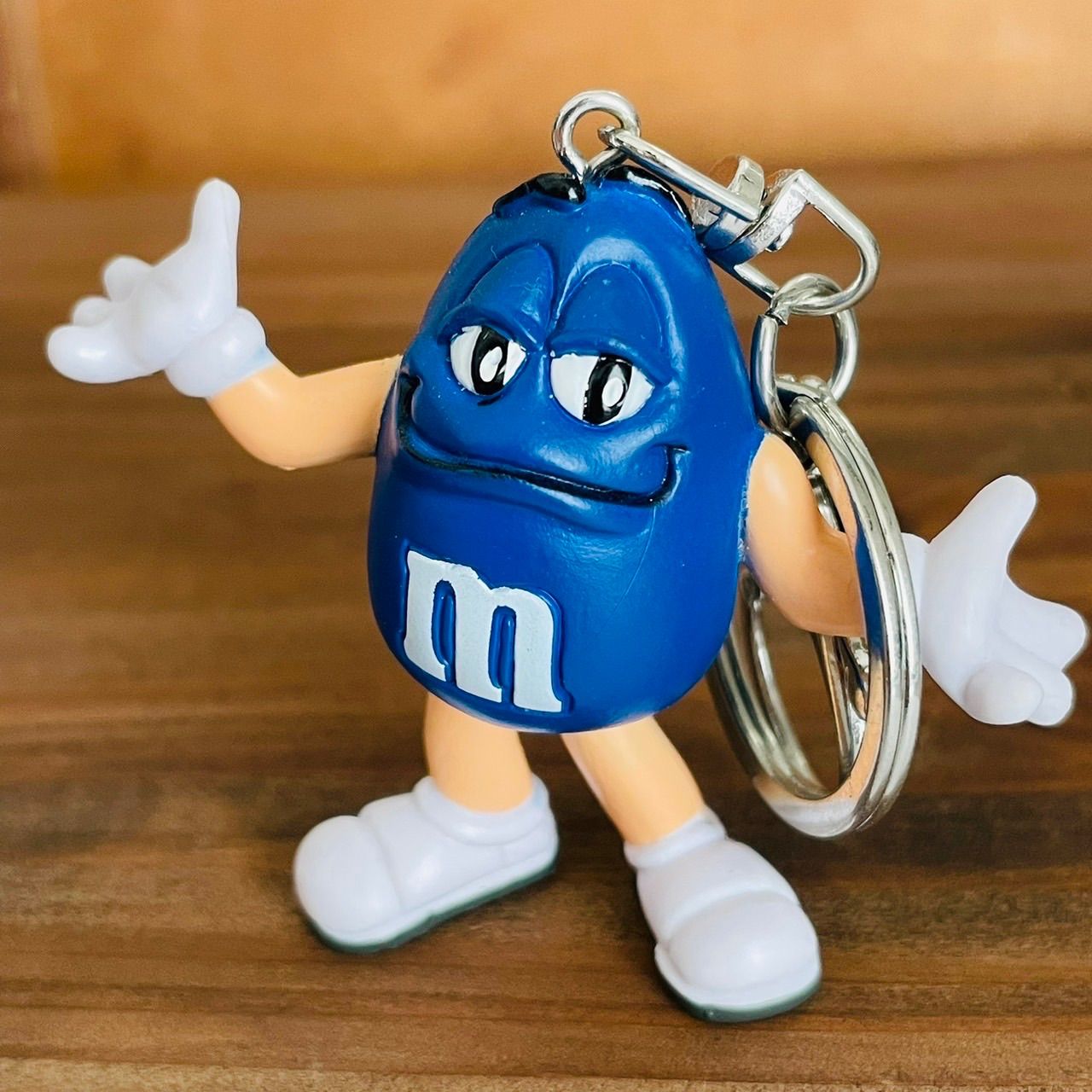 ☆SALE☆【数量限定】新品 🇺🇸 M&M'sキーリング【BLUE
