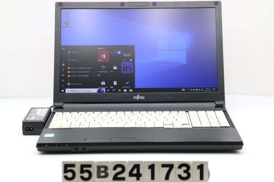 富士通 LIFEBOOK A577/SX Core i5 7300U 2.6GHz/8GB/256GB(SSD)/Multi/15.6W/FWXGA(1366x768)/Win10 【55B241731】