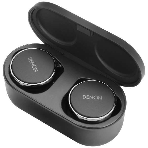 Denon/デノン 完全ワイヤレスイヤホン [ワイヤレス(左右分離) /ノイズキャンセリング対応 /Bluetooth対応] AHC15PLBKEM ブラック