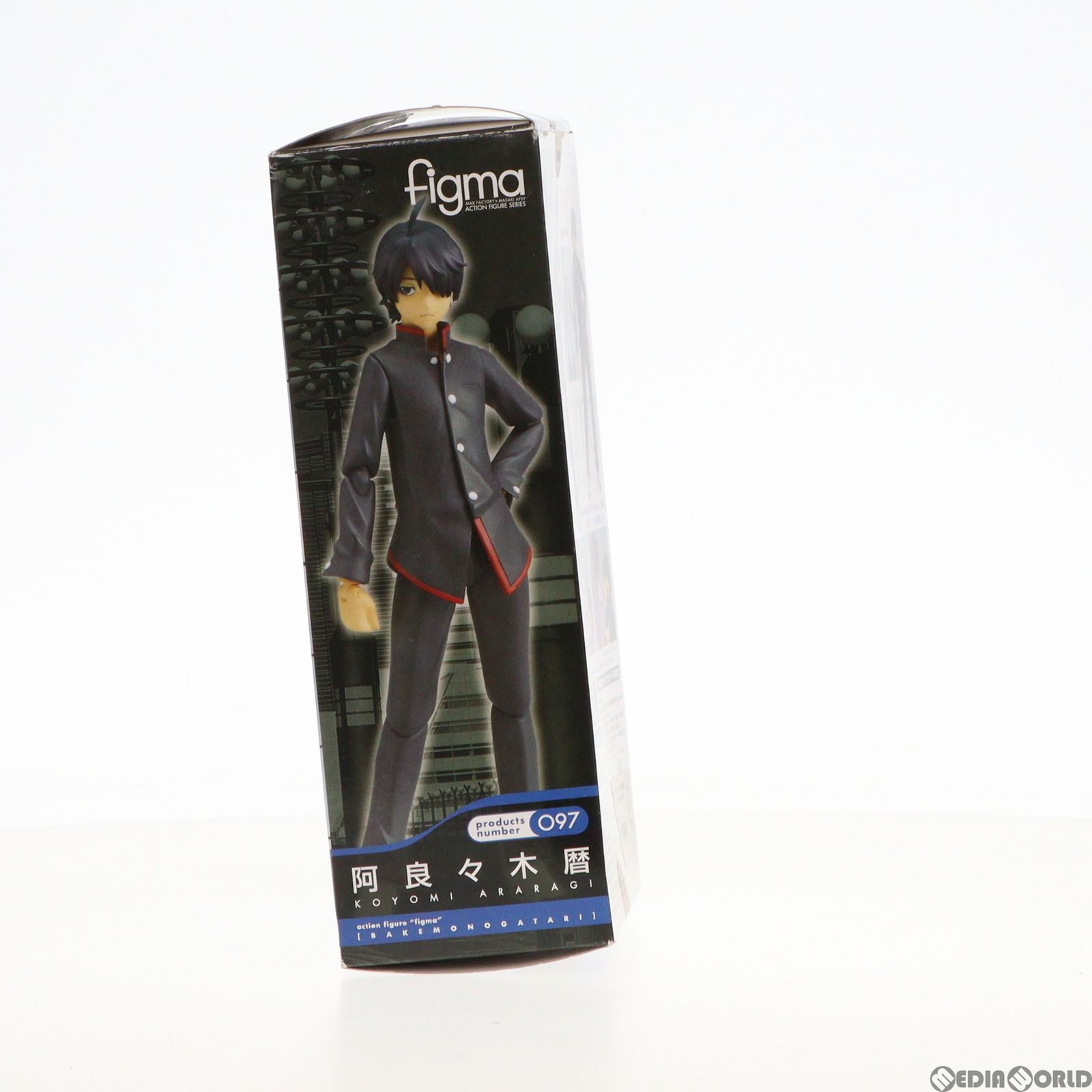 Max Factory - figma(フィグマ) 097 阿良々木暦(あららぎこよみ) 化物語 完成品 可動フィギュア マックスファクトリー 中古即納】[FIG]figma(フィグマ) 097 阿良々木暦(あららぎこよみ