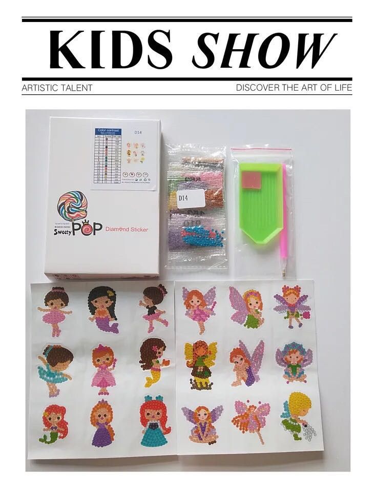 ダイヤモンドアートキット　まとめ売り9作品➕おまけつき 国内製造】B4サイズ・四角 ont-042『カワセミ』鬼辰カケルの