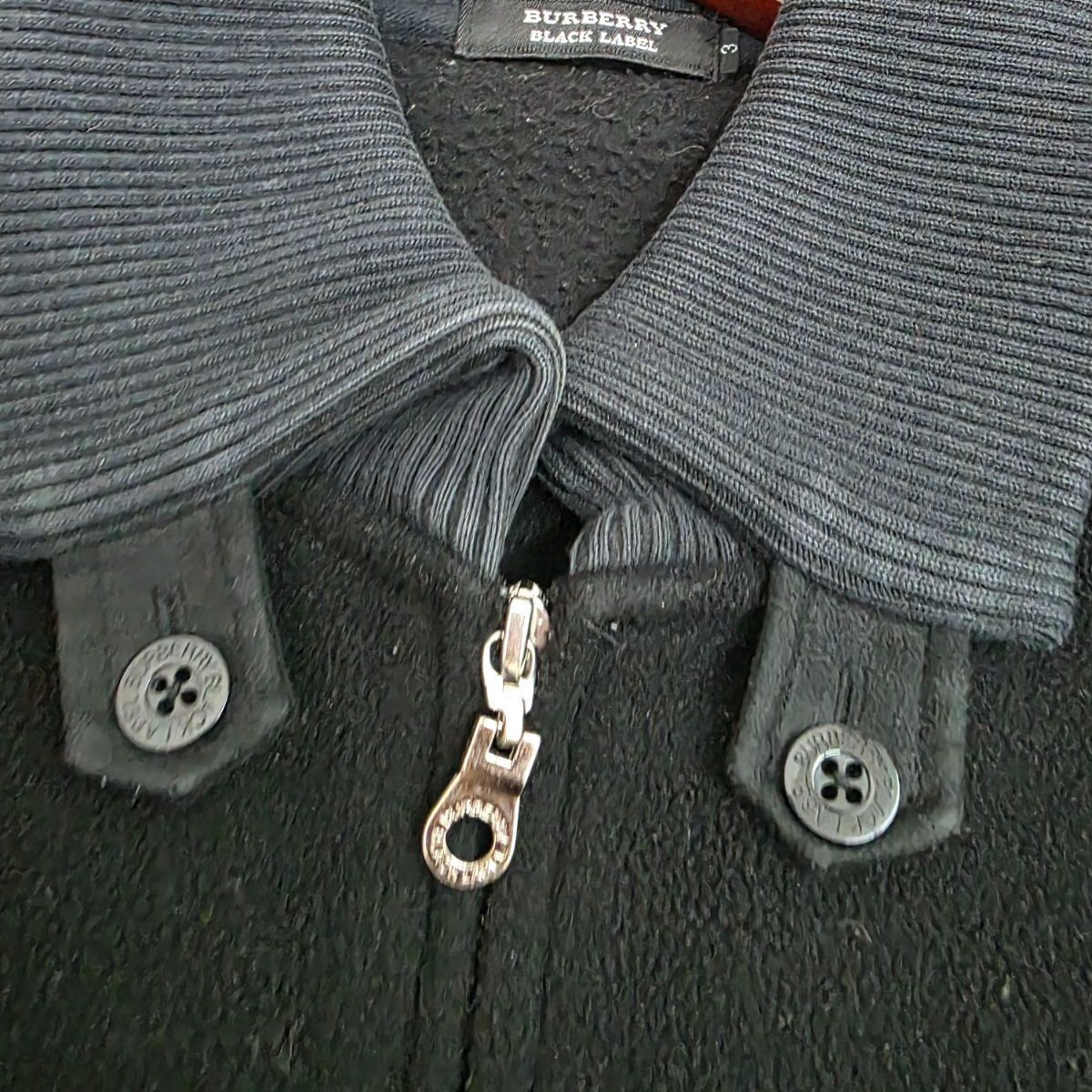 ☆BURBERRY BLACK LABEL( バーバリー ブラックレーベル ) ドンキー襟 