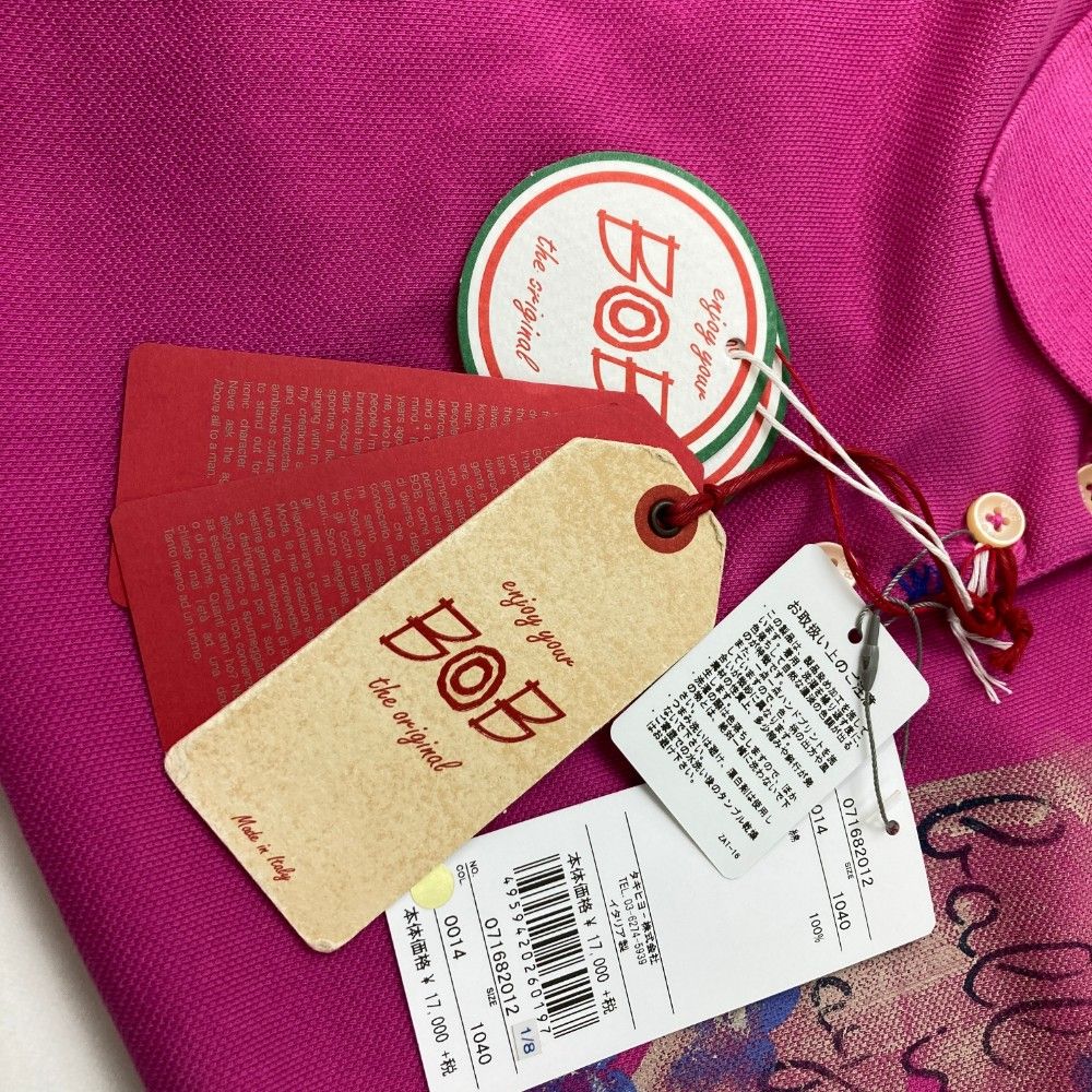 サイズ：40 ZOY ゾーイ 071682012 半袖ポロシャツ BOB  ピンク系 [240101416509] ゴルフウェア レディース ストスト サイズ：40 ZOY ゾーイ 071682012 半袖ポロシャツ BOB ピンク系