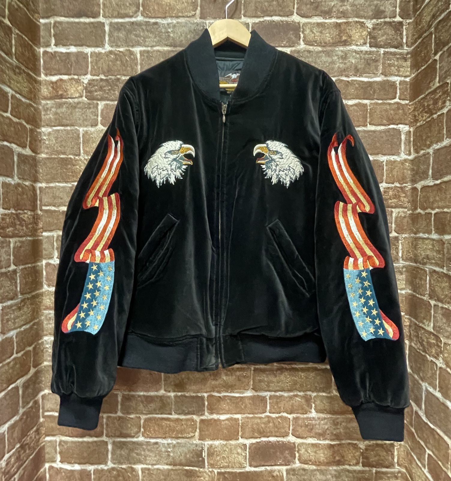 Harley Davidson ハーレーダビッドソン 90年代 星条旗 イーグル