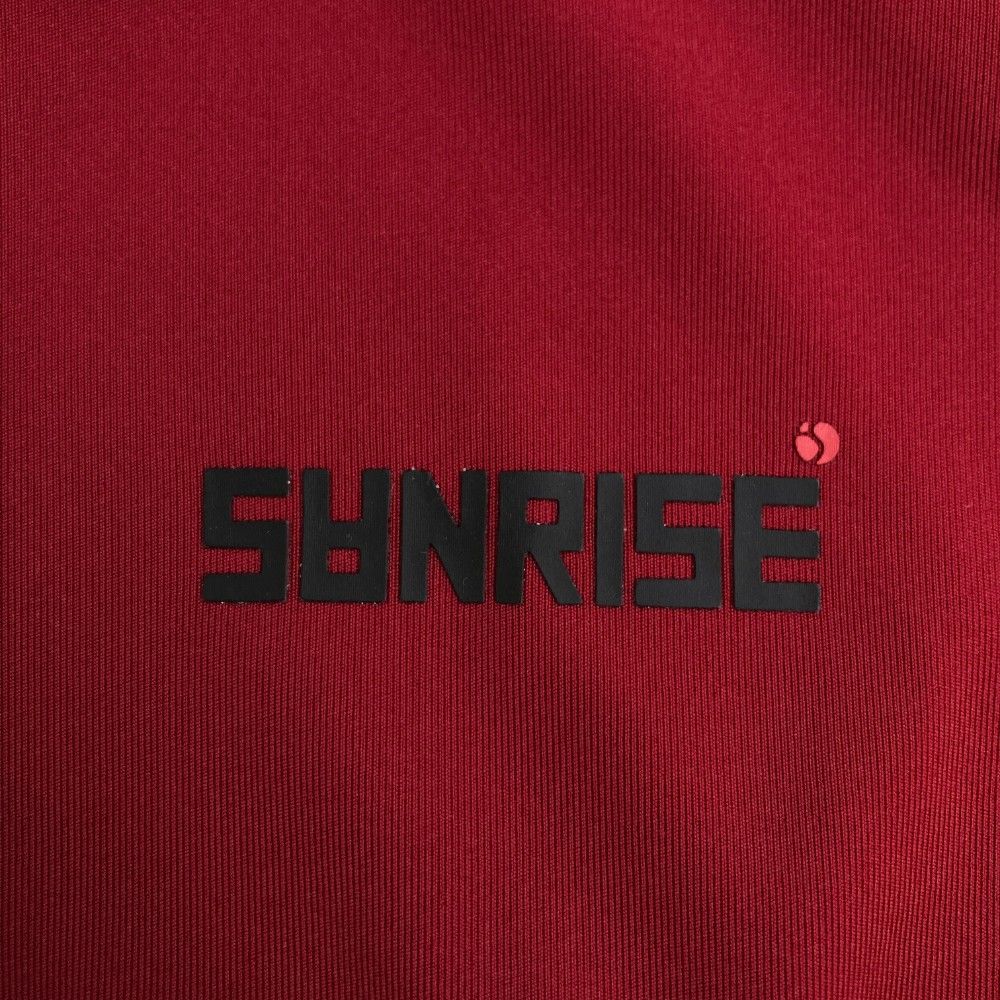 サイズ：XL SANRISE サンライズ  ポロシャツ  レッド系 [240003001688] ゴルフウェア メンズ ストスト サイズ：XL SANRISE サンライズ ポロシャツ レッド系