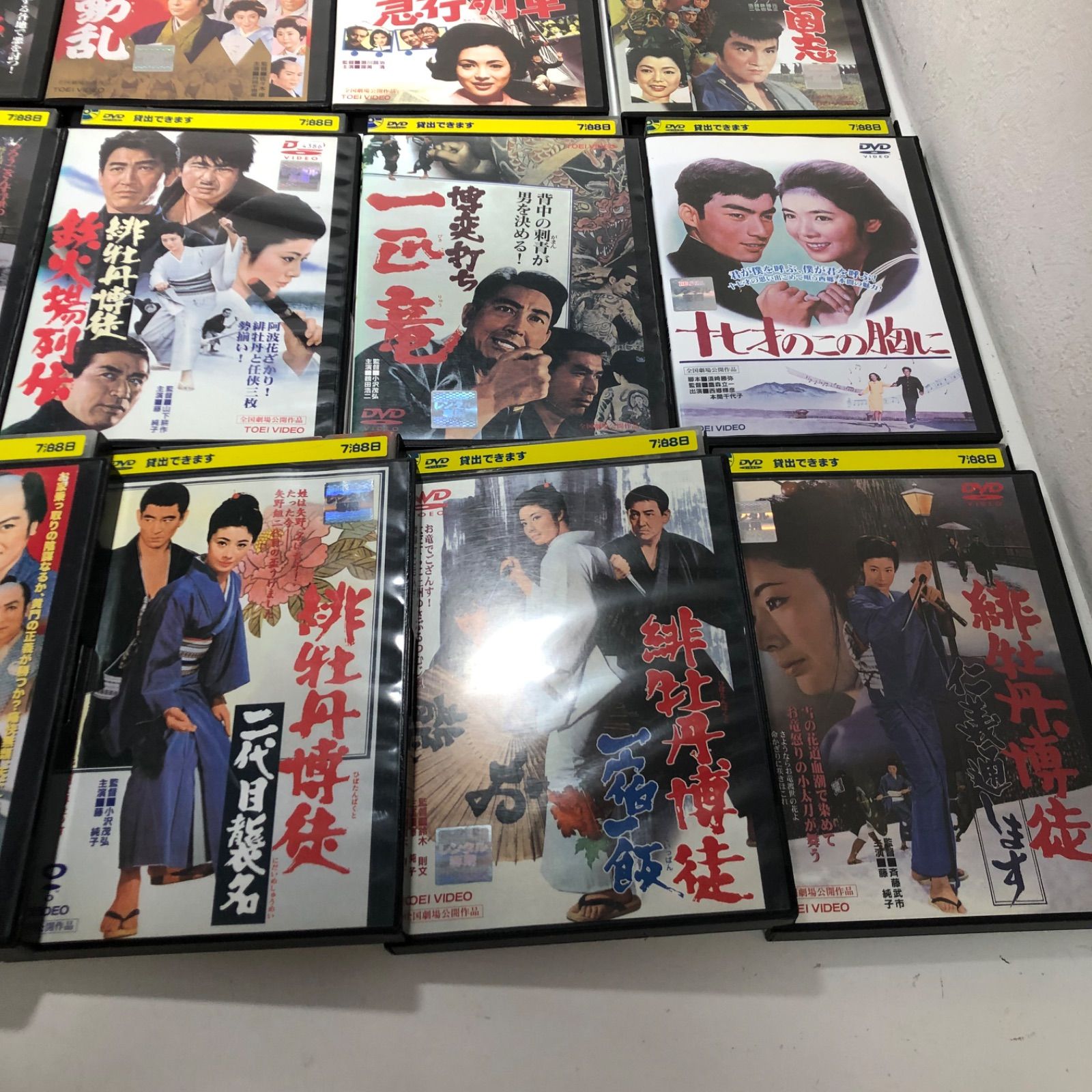 ☆邦画 昭和日本映画 ドラマ DVD 25本まとめ売り レンタル落ち