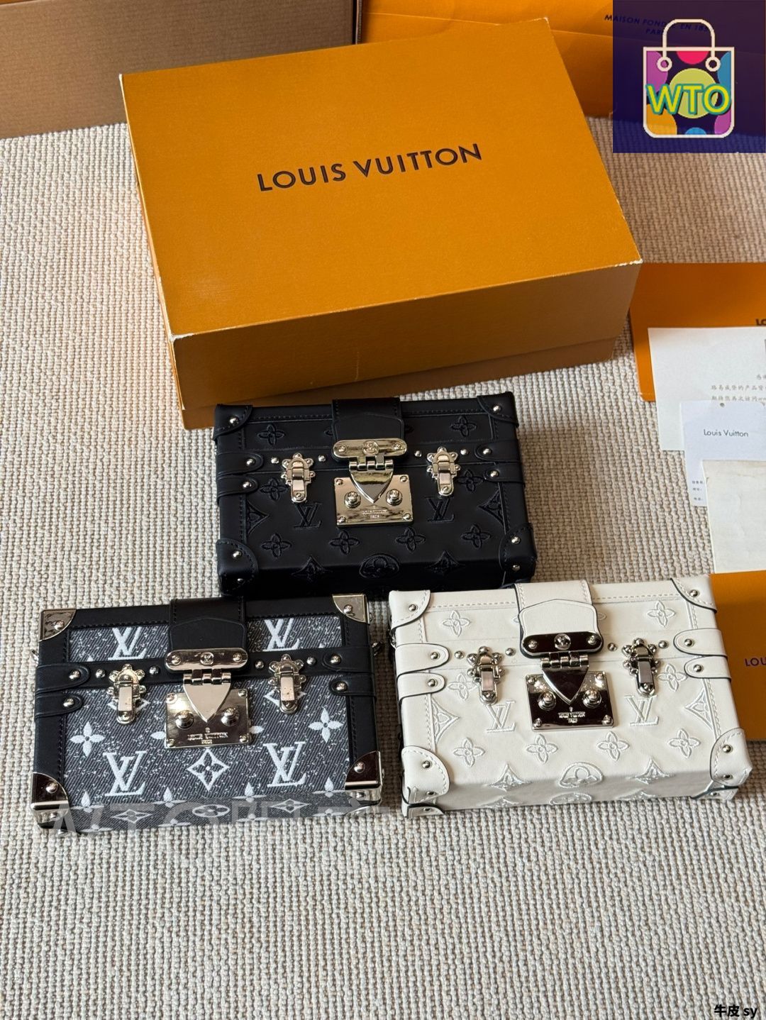 ルイヴィトン　ホリデー限定　バッグ等の箱9箱　大サイズ、中サイズ 今日特価】Louis Vuitton ルイ・ヴィトン プチマルル ボックス