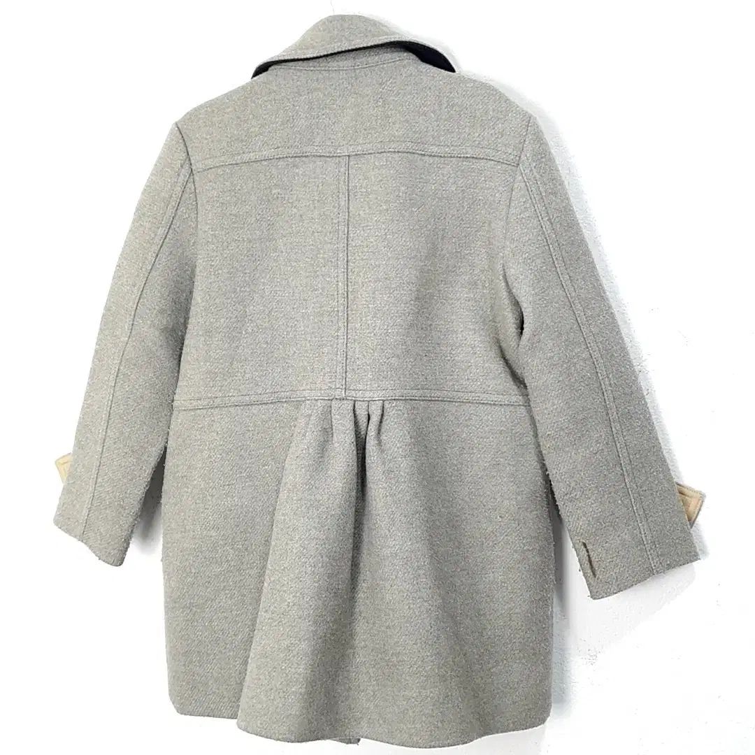 4y BURBERRY バーバリー グレー ダブル ボタン コート STEELWINDOWSANDDOORS_COM