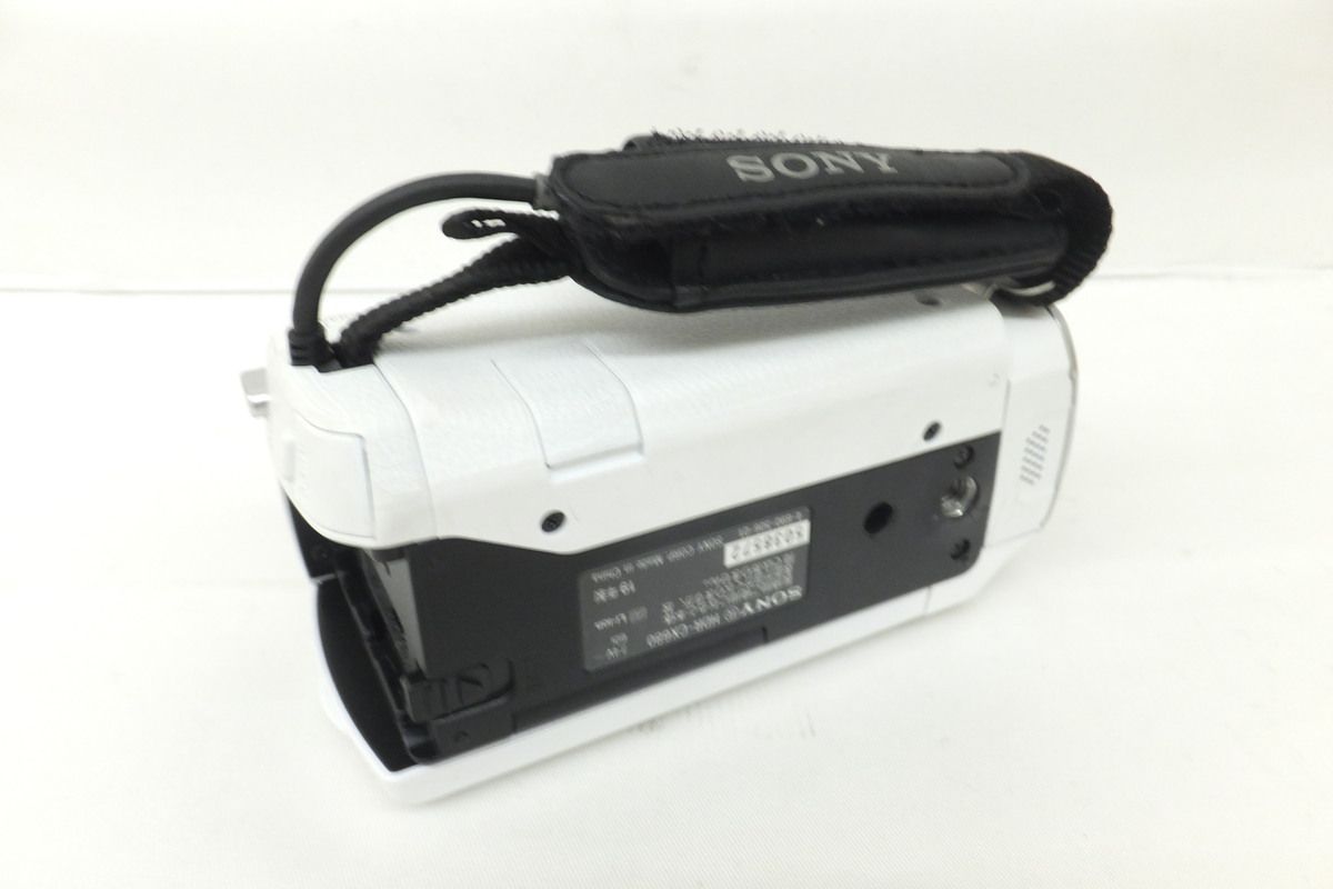 ソニー デジタルHDビデオカメラレコーダー HDR CX 680 W ホワイト ビデオカメラ本体 ビデオカメラ