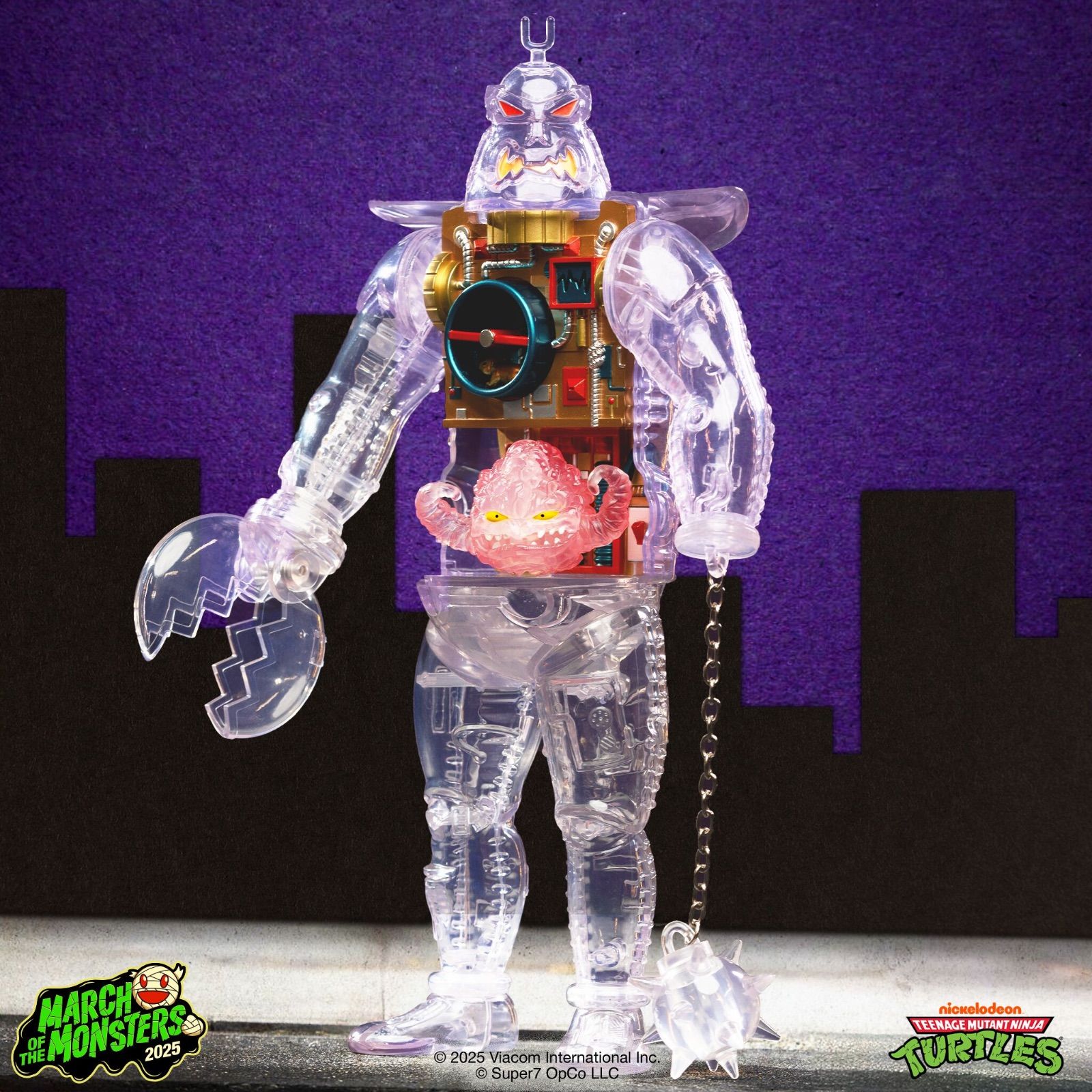 スーパーサイボーグ/ TMNT クランゲ with アンドロイドボディ