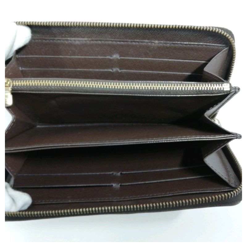 中古】LOUIS VUITTON ダミエ N60015 ジッピー・ウォレット 長