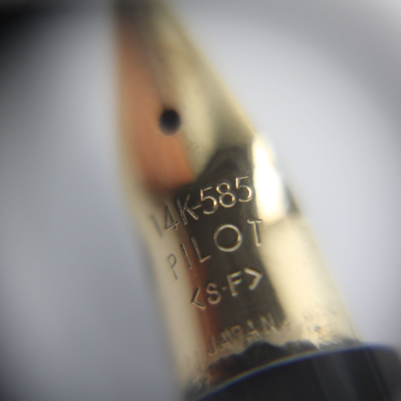 099) Pilot パイロット Elabo エラボー 万年筆 14K-585 14金 ゴールド