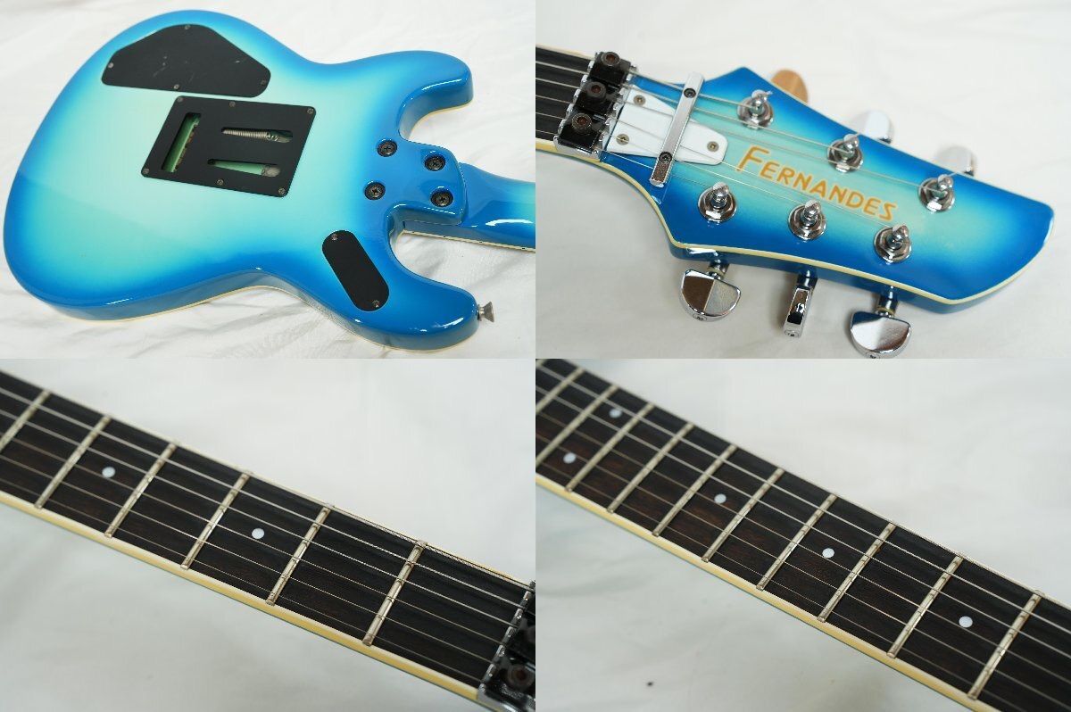 ギター FERNANDES JDA-85Y Electric Guitar Fernandes JDA-85Y Joan of Arc Blue Burst
