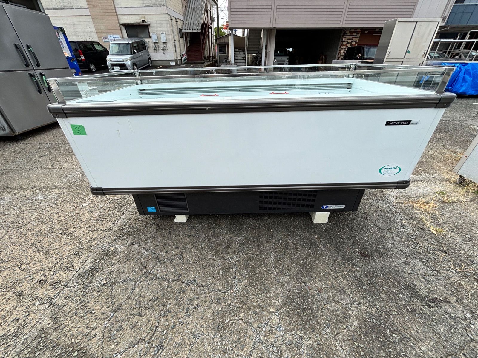 フクシマガリレイ 平型オープン冷蔵ショーケース IMC-65RGFSAXR