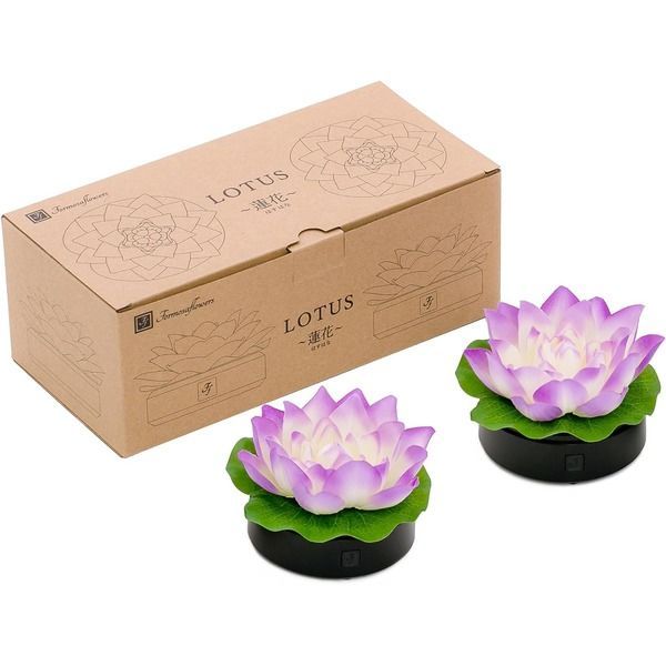ロータス〜蓮花 はすはな〜 虹色 ゆらぎ 一対セット