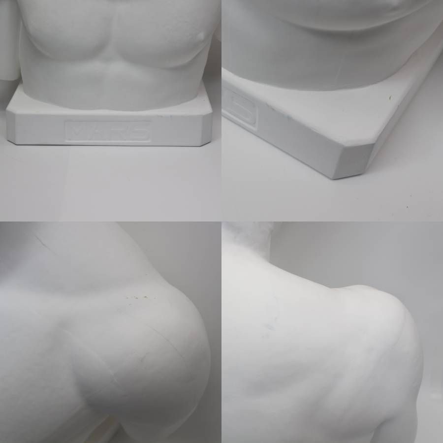 579)マルス 石膏像 胸像 デッサン オブジェ MARS 高さ約85cm