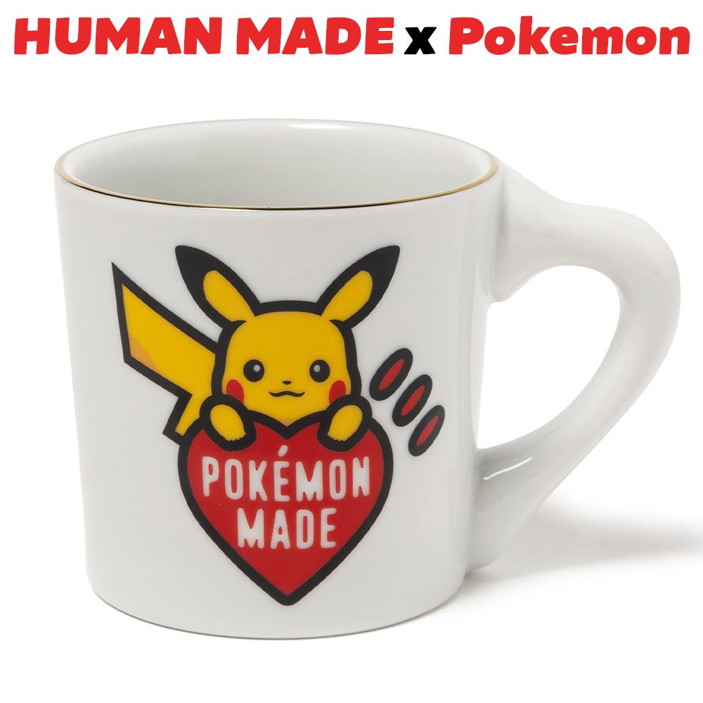 HUMAN MADE ポケモン コラボ マグカップ コップ ヒューマンメイド POKEMON MADE COFFEE MUG ロゴ ユニセックス