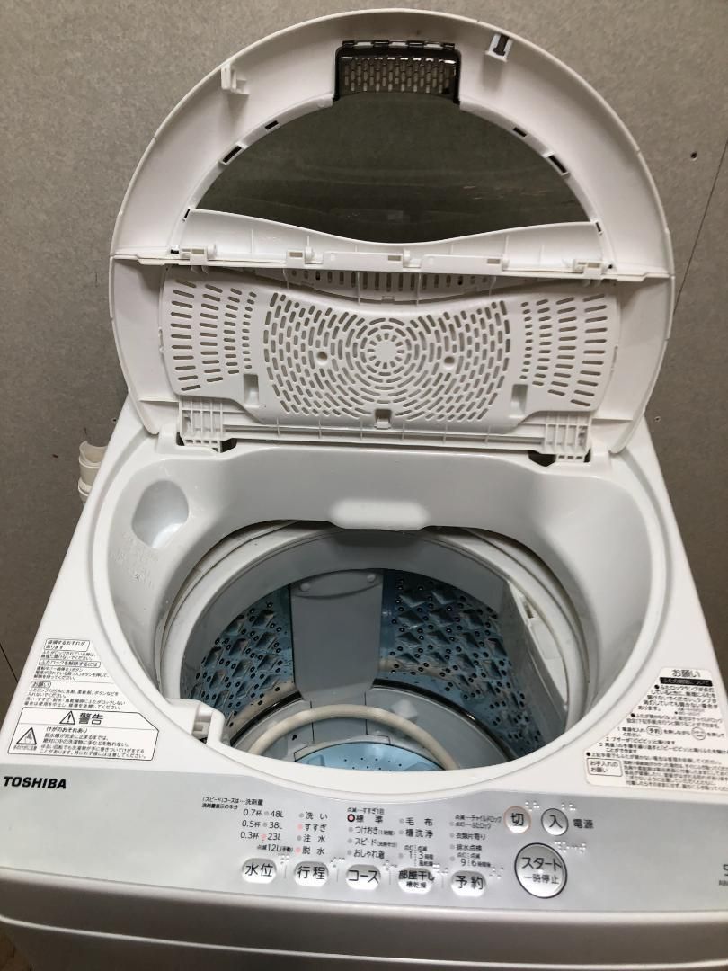 2017年 TOSHIBA 東芝 トウシバ AW-5G6 洗濯機 250324 2017年 TOSHIBA 東芝 トウシバ AW-5G6 洗濯機 250324 2017年 TOSHIBA