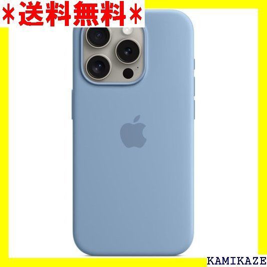 ☆大人気_Z011 Apple MagSafe対応iPhone 15 Proシリコーンケース