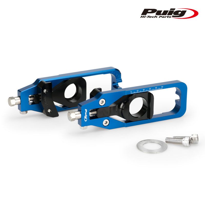 Puig 20686A CHAIN TENSIONER BLUE BMW S1000R 14-22 S1000RR 09-18 プーチ チェーン テンショナー