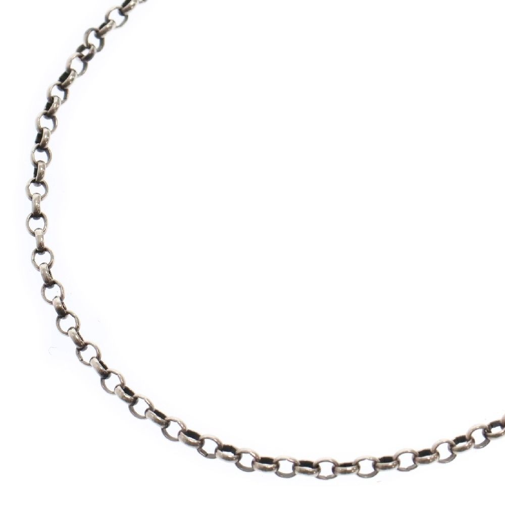 CHROME HEARTS クロムハーツ NECKCHAIN R20 ロールチェーンネックレス 20inch シルバー BCA084