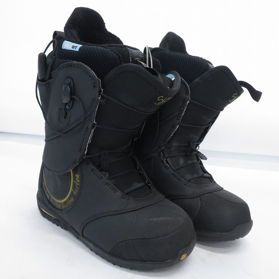 【美品】burton スノーボード ブーツ　supreme 23.5 最上級 早期購入】BURTON バートン スノーボード ブーツ メンズ