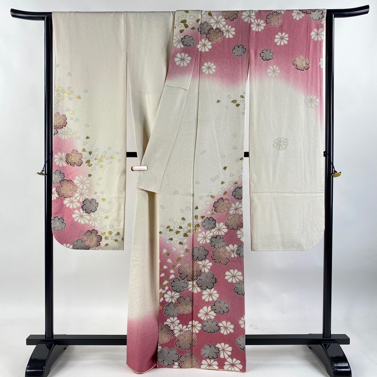 振袖 身丈164cm 裄丈64.5cm 正絹 秀品