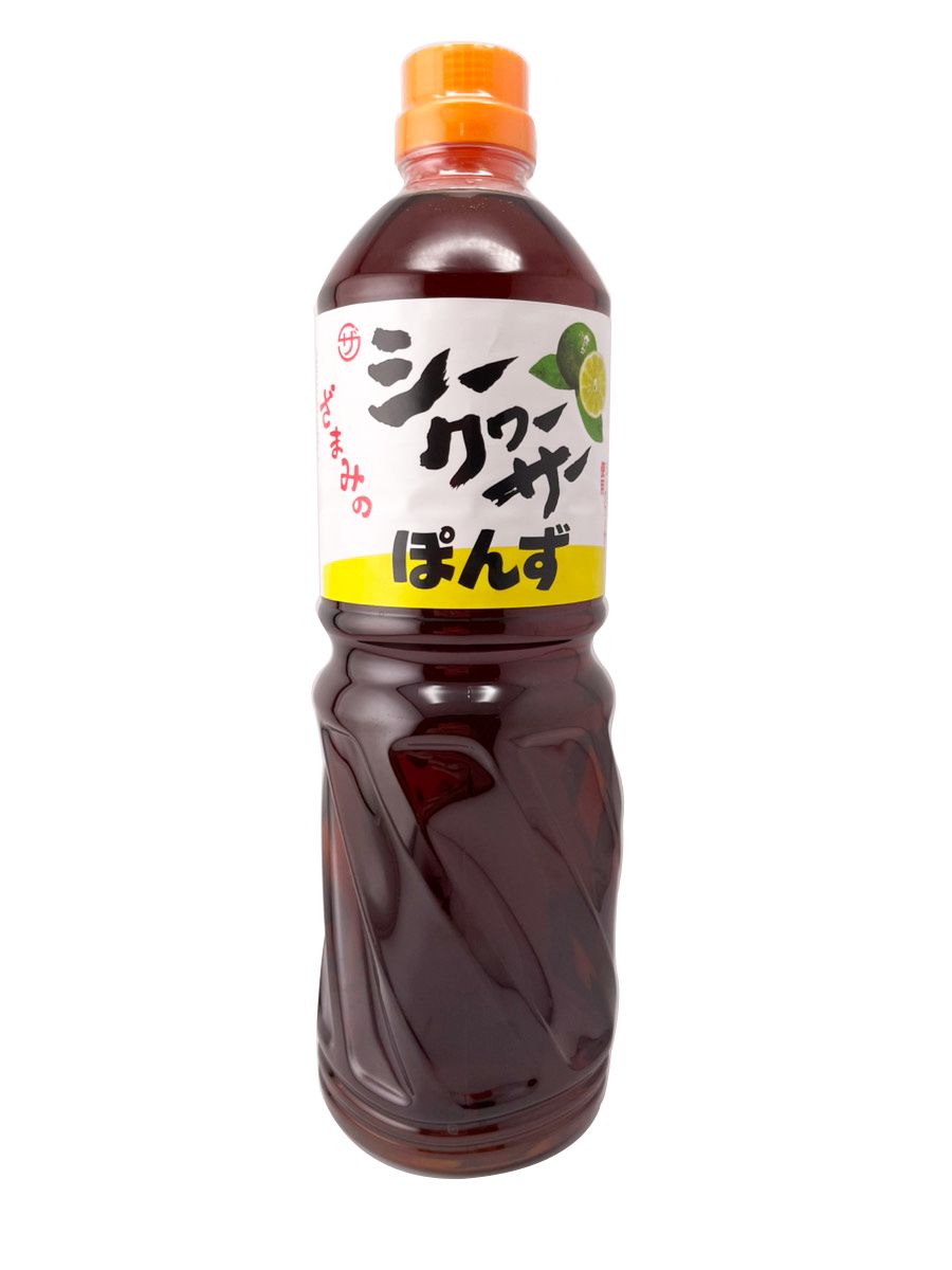 12本セット シークヮーサー ぽんず ポン酢 ぽん酢 1L 座間味こんぶ モンドセレクション10年連続金賞