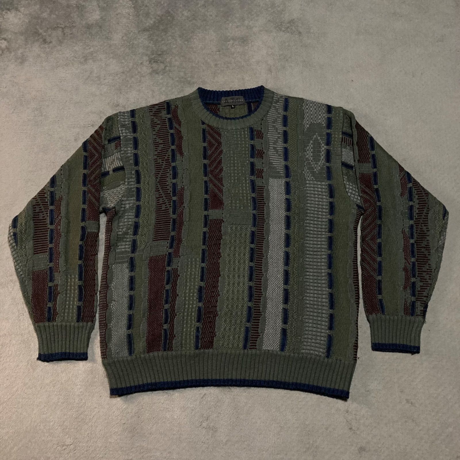 ヴィンテージ Vintage デザインニット DesignKnitwear 3Dknit