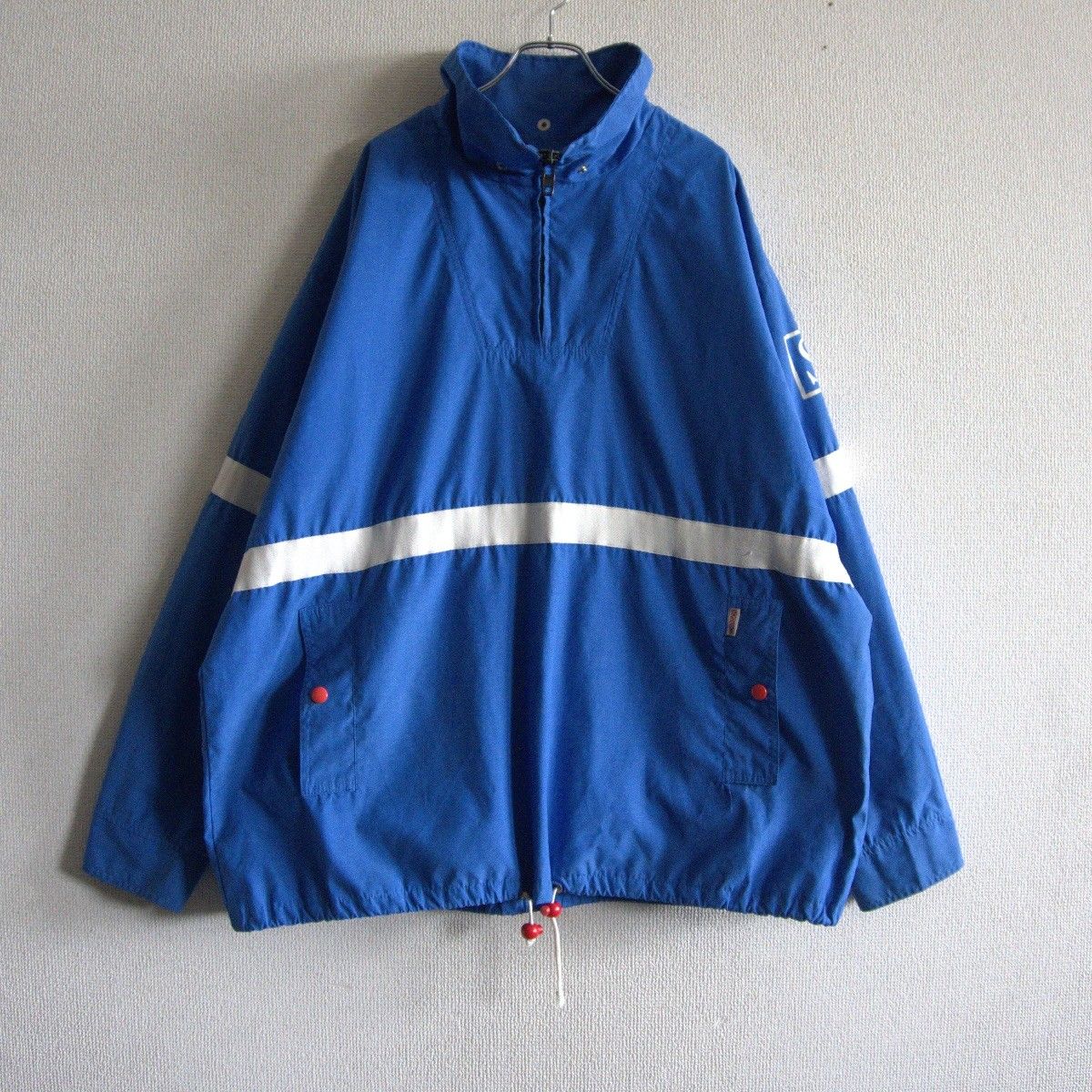 old stussy 90s 紺タグ ナイロン アノラック USA製 希少 古着 90s/USA製】OLD STUSSY【アノラック プルオーバー ジャケット