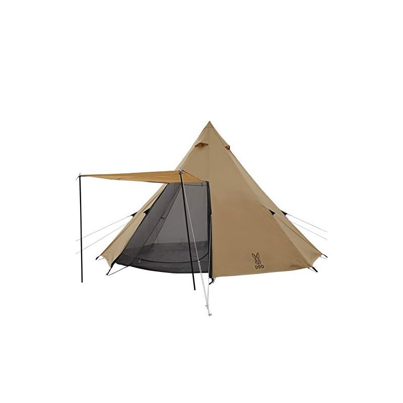 ★新品未開封★DOD(T8-200-TN) ワンポールテントL 8人用　タン ワンポールテントL（タン） T8-200-TN - DOD（ディーオーディー