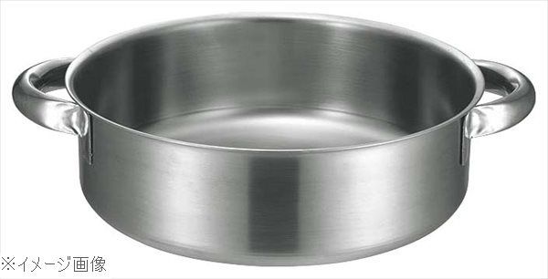 Ｋ 19-0（ステンレス） ＩＨ対応 外輪鍋（目盛付）３３ｃｍ