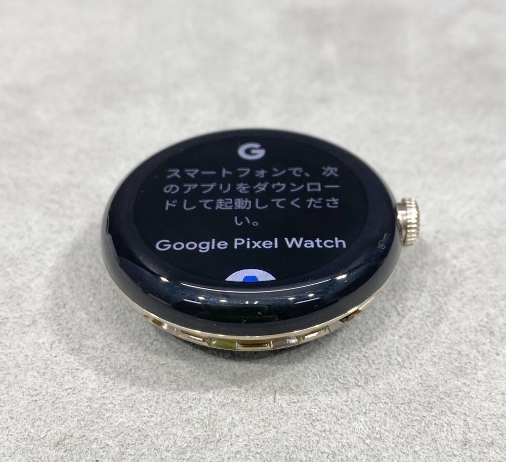 PixelWatch ピクセルウォッチ(1st) wi-fiモデル シャンパンゴールド  