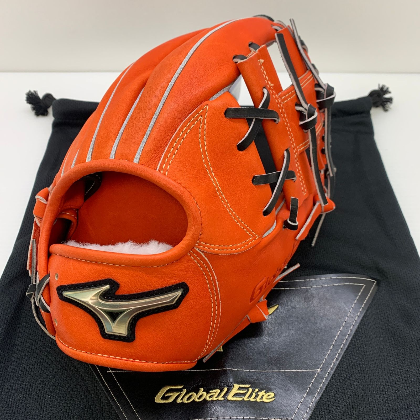 ミズノ MIZUNO グローバルエリート 硬式 大人 一般 内野手用 グローブ グラブ 右投げ 1AJGH28503 グローブ袋付き 野球 6672