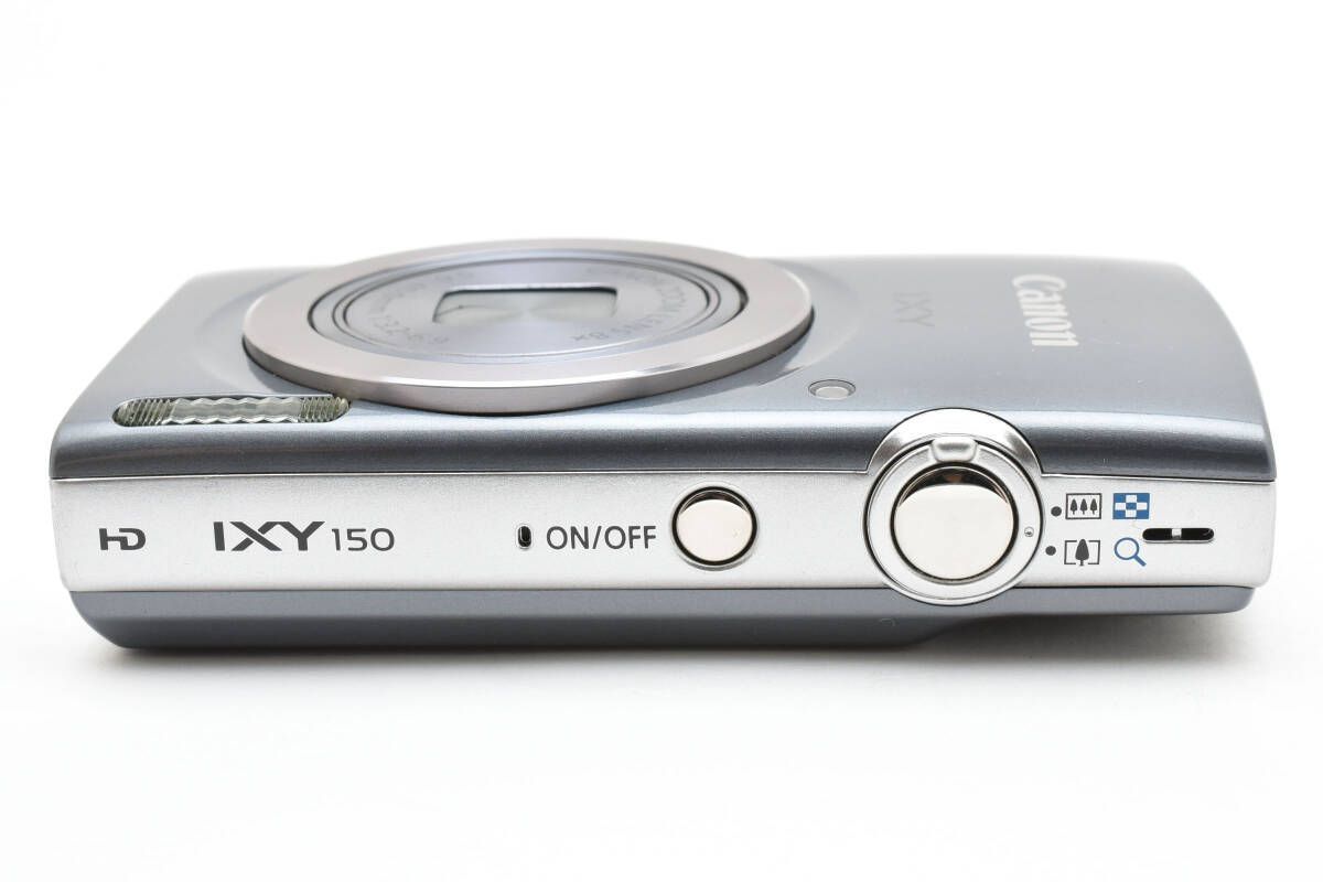 Canon IXY150 PC2197シルバー デジカメ 動作確認済みバッテリー ☆外観美品☆キヤノン 割引 Canon IXY 150 PC2197☆ T8#4475 CANON IXY