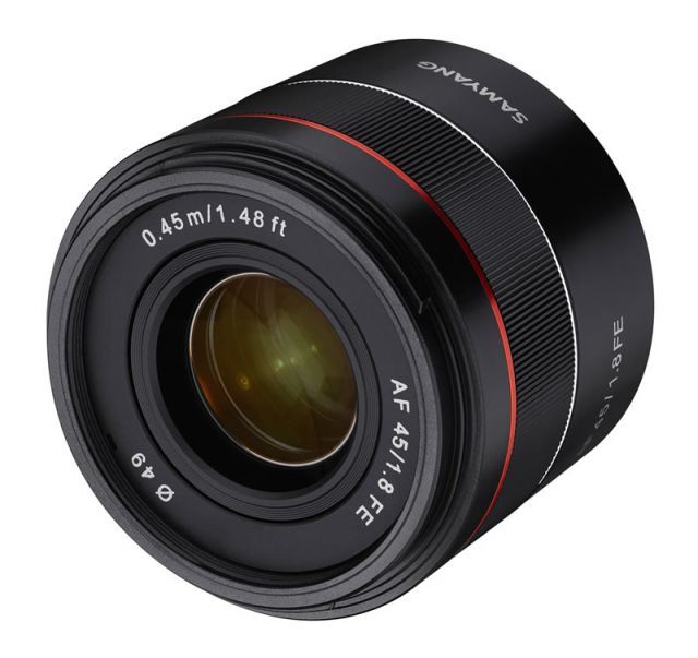 アウトレット 新古品 店舗保証 即配 KT SAMYANG サムヤン 交換レンズ AF 45mm F1.8 FE ソニーEマウント 電子接点付 送料無料 キャンペーン対象外