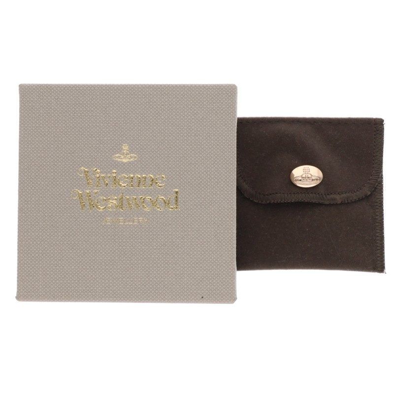 オーブラインストーンピアス レディース