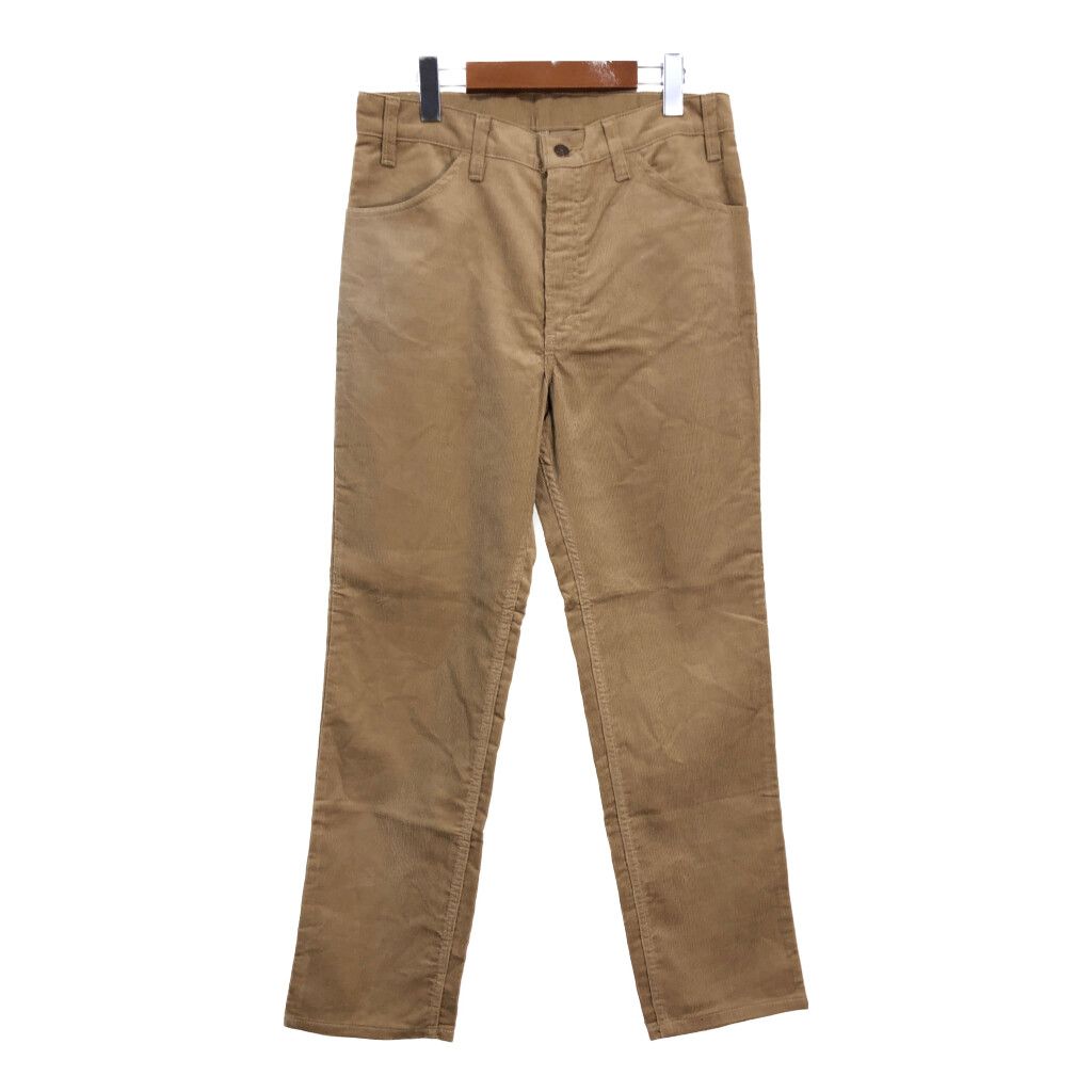80年代 USA製 Levi's リーバイス 519-1523 コーデュロイパンツ ブラウン (メンズ W33 L30) 中古 古着 R9237